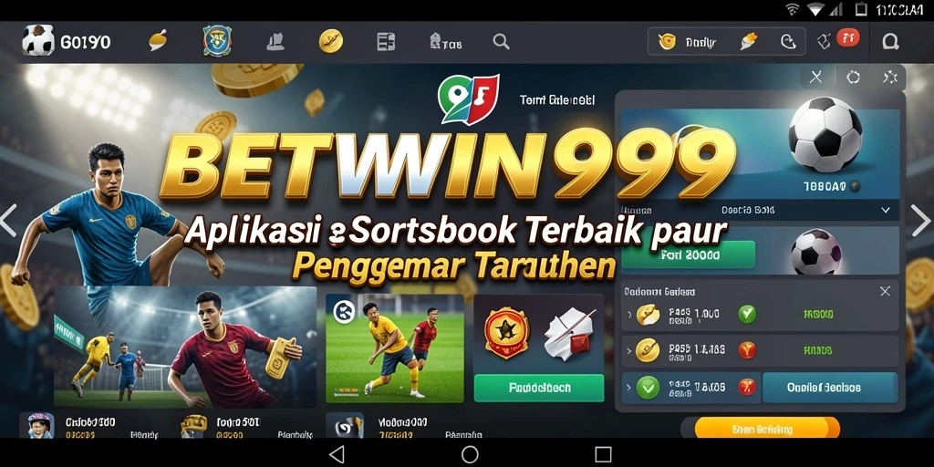 Tangkapan layar utama BETWIN999 menampilkan taruhan langsung yang menarik.