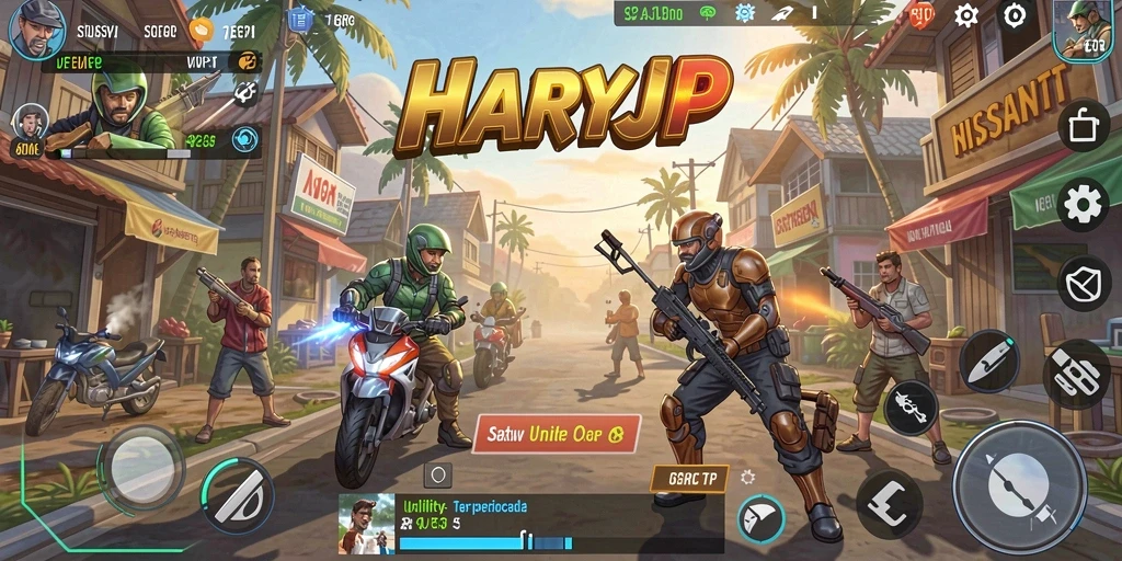 Tangkapan layar utama HARAPJP dengan antarmuka pengguna yang intuitif.