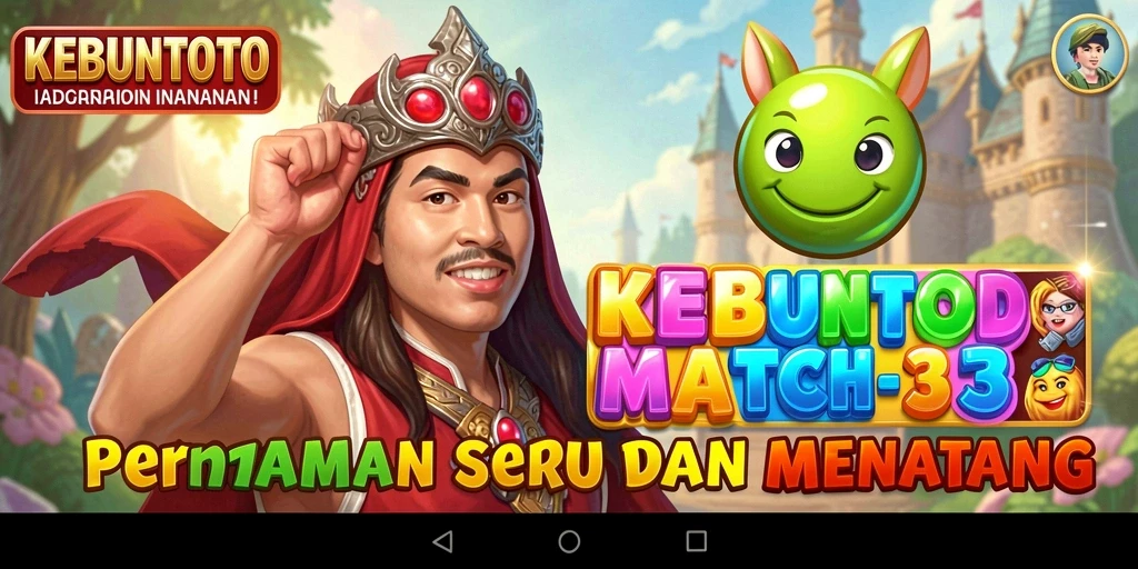 Tampilan gameplay KEBUNTOTO yang seru dan berwarna-warni.