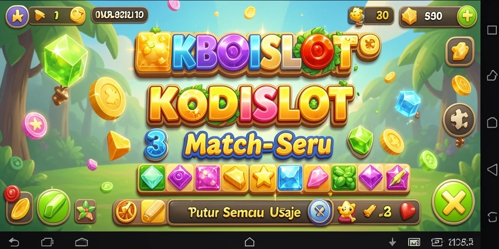 Screenshot gameplay KOBOISLOT dengan visual yang menarik dan menantang.