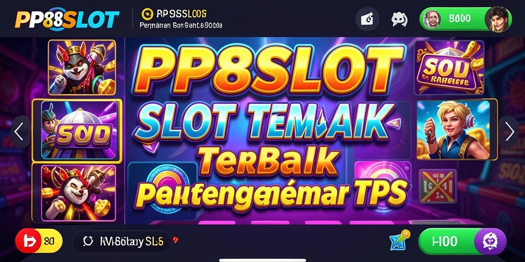 Tampilan gameplay menarik dari permainan slot PP8SLOT.