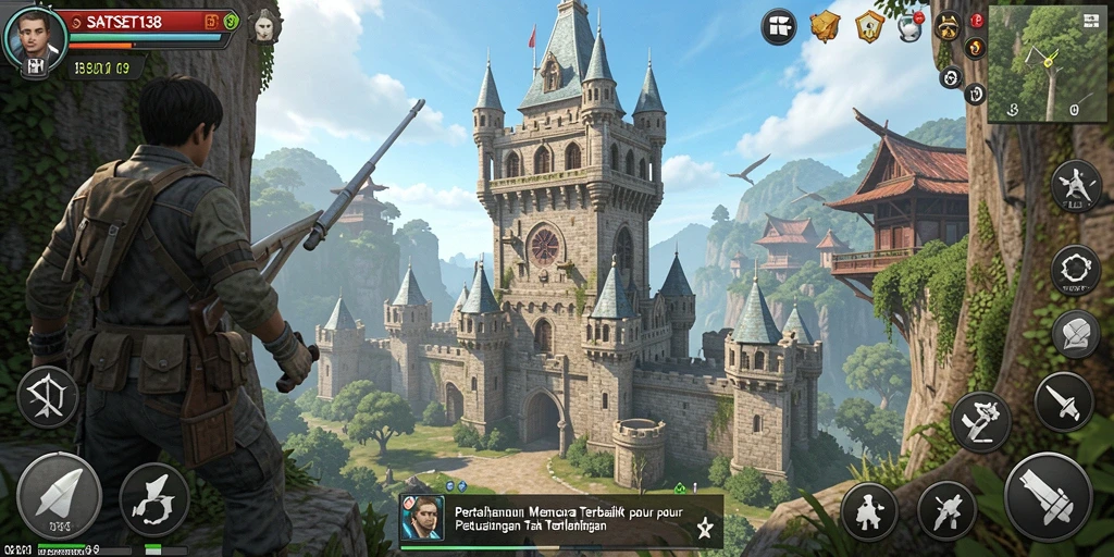 Skrinsut SATSET138 menampilkan aksi Tower Defense yang seru dan menegangkan.