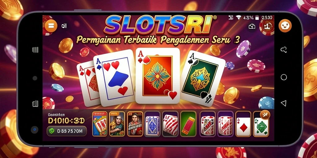 Tampilan gameplay SLOTSRI yang menegangkan dan seru.