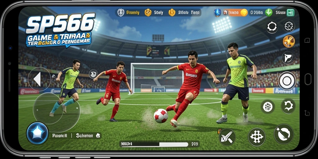 Tampilan gameplay SP666 yang menegangkan dan seru.